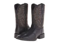 Cheap Ariat Riding Boots Boots for Men - Sport Western Wide Square Toe - Black Deertan/Black Sale Online